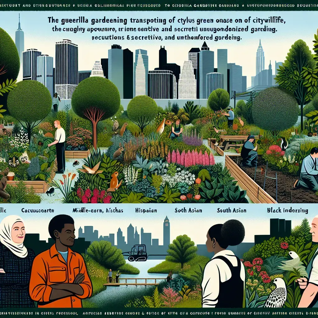 The Benefits of Guerilla Gardening for Urban Wildlife